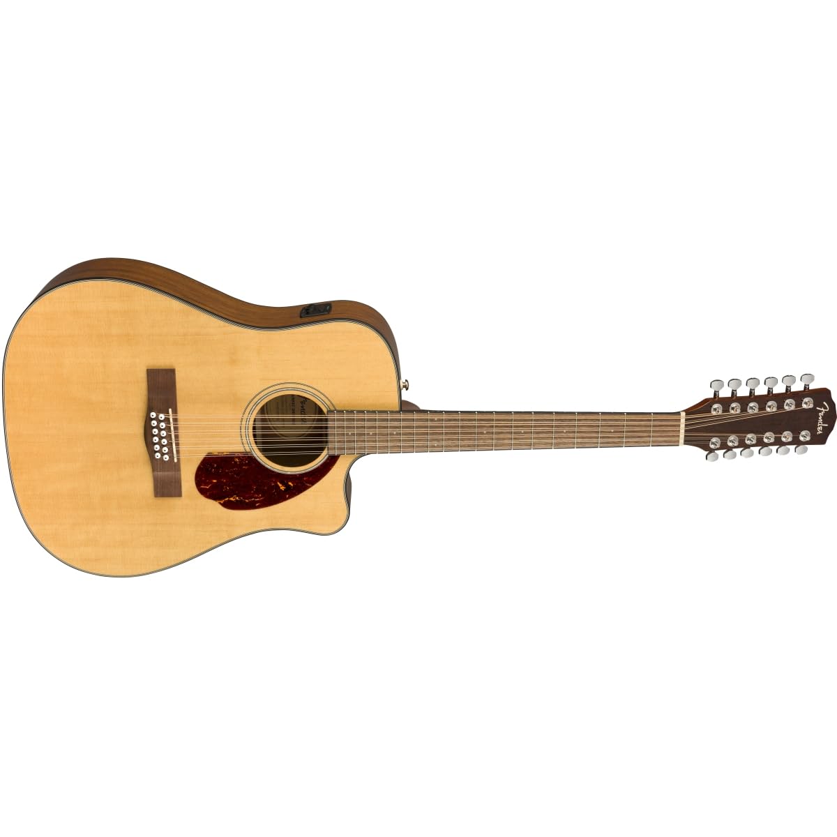 Fender CD-140SCE 12-String Dreadnought Cutaway Acoustic Electric Guitar with 2-Year Warranty, Fishman Pickup and Preamp System,